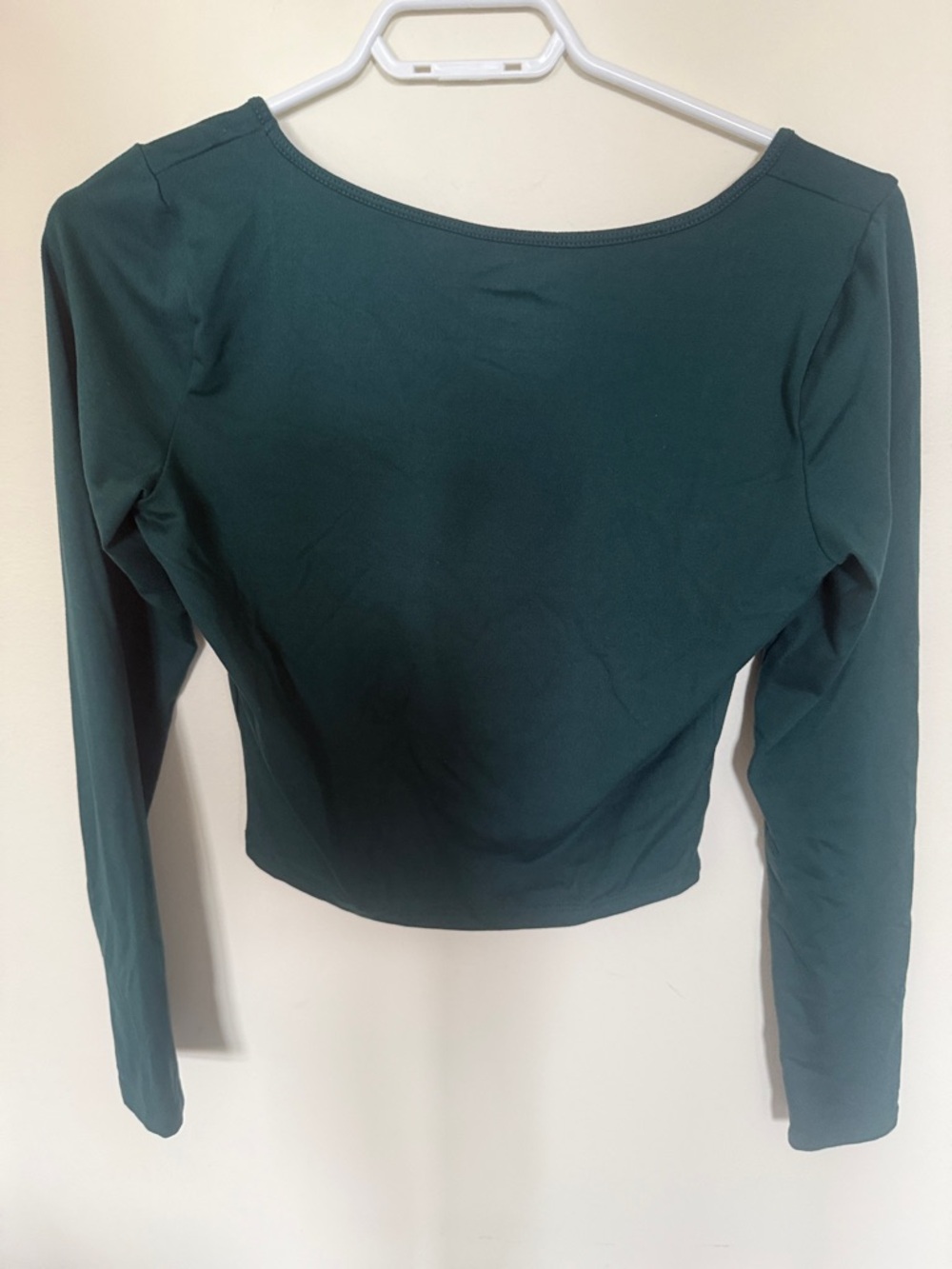 Hollister Scoop Neck Long Sleeve Top - Deep Teal - Picture 3 of 3